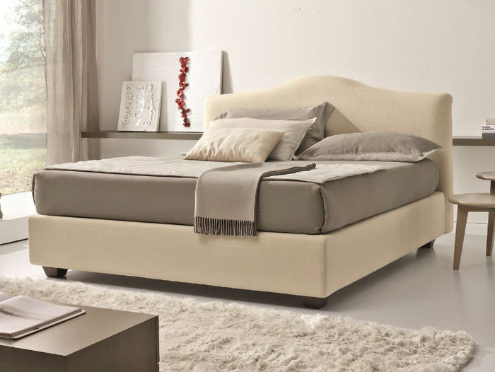 FIABA - Upholstered double bed _ Duomo Design